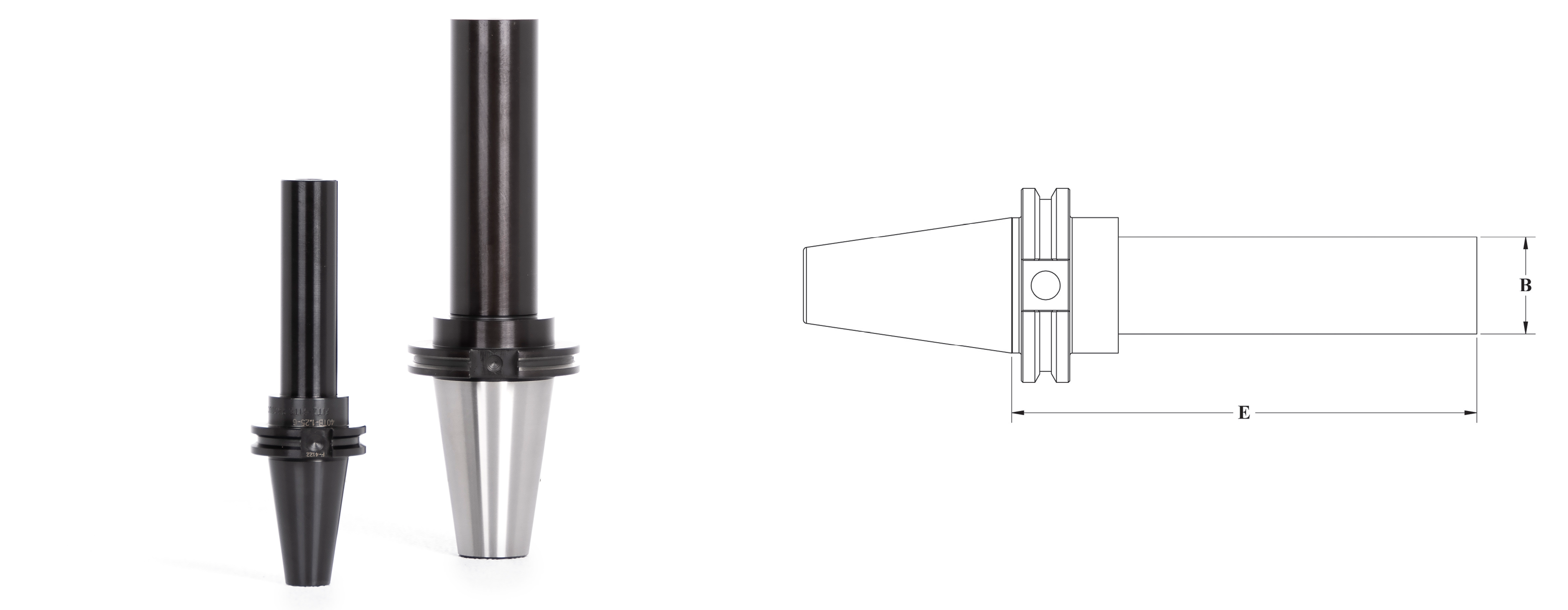 CAT40 and CAT50 V-Flange Test Bars